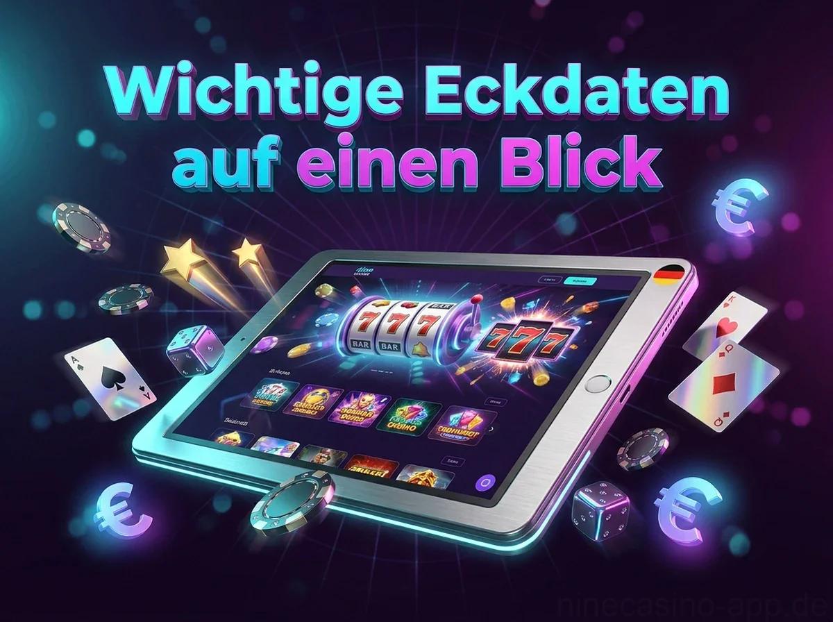 Wichtige Eckdaten auf einen Blick